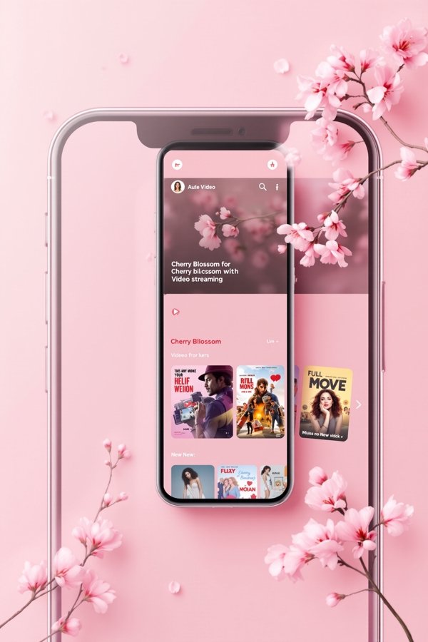 红叶影视 APP 界面展示